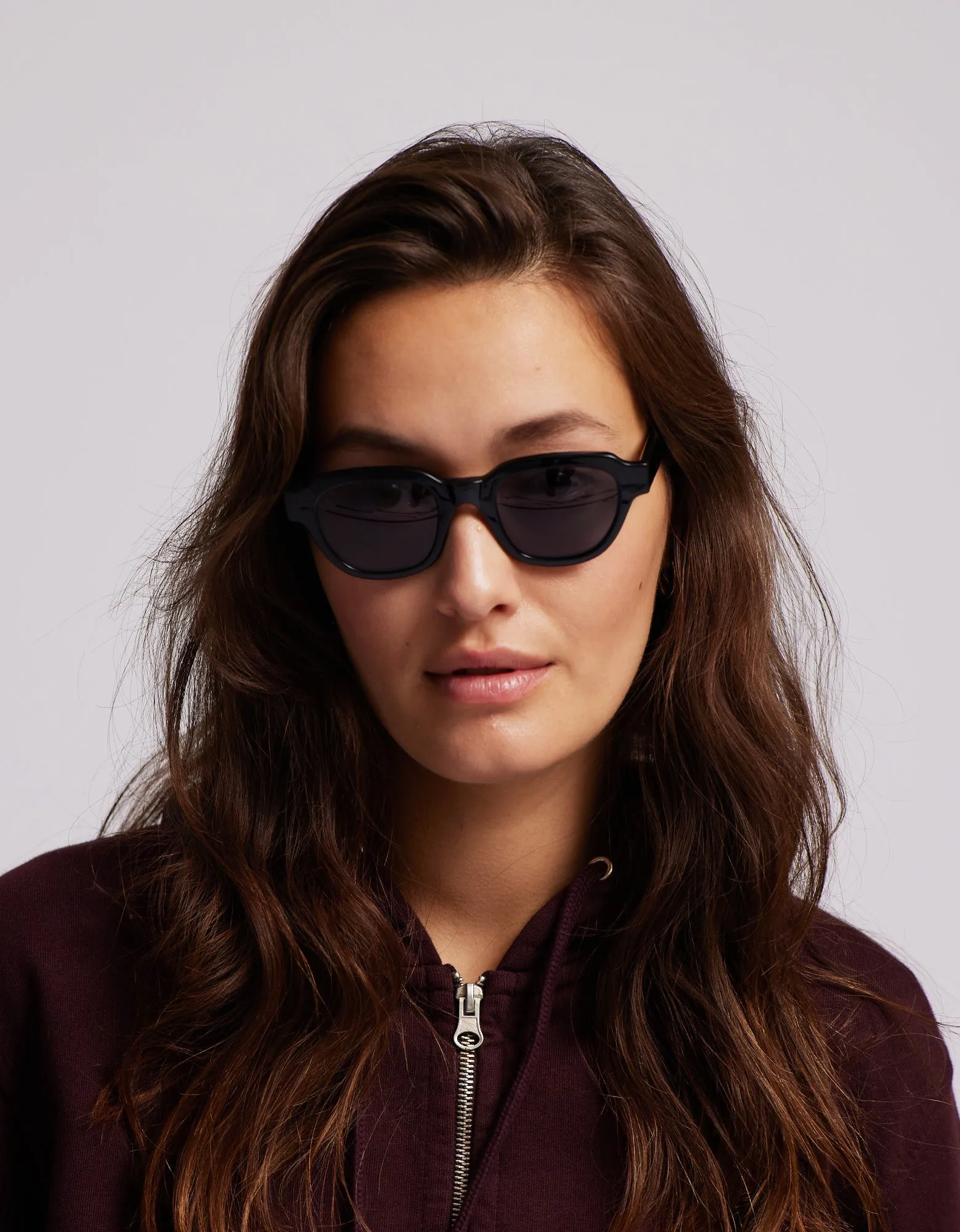 Sunglass 13 - Deep Black Solid - Black