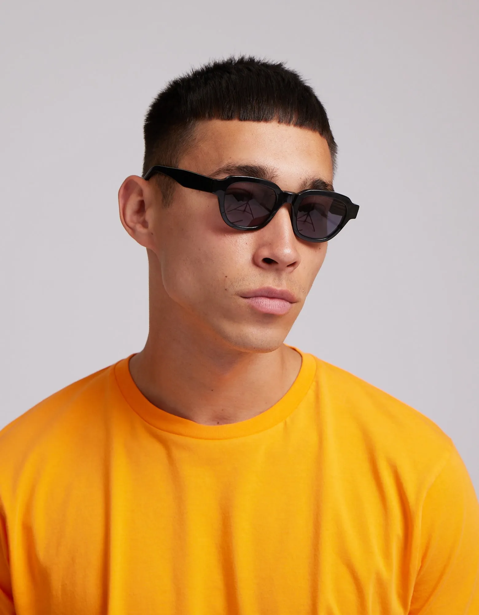 Sunglass 13 - Deep Black Solid - Black