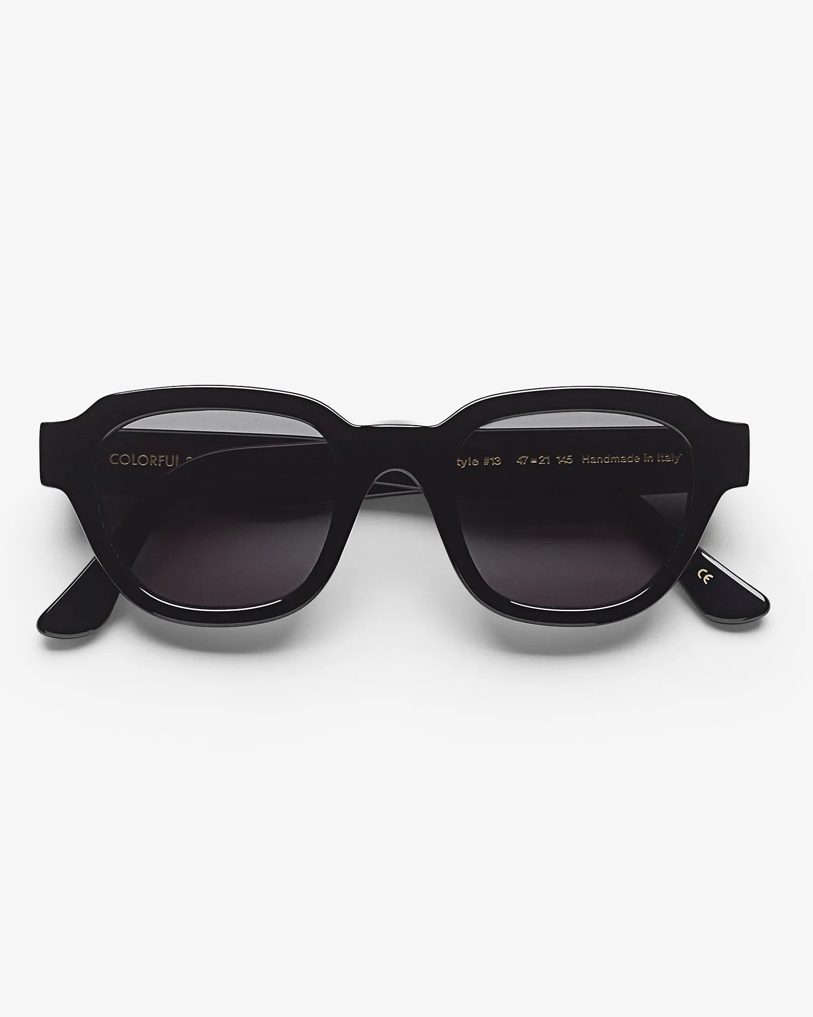 Sunglass 13 - Deep Black Solid - Black