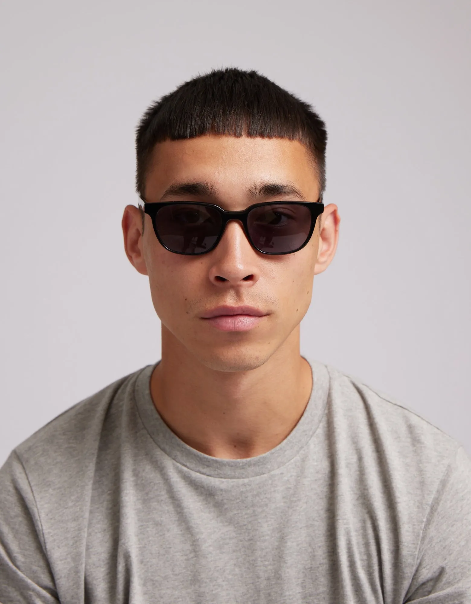 Sunglass 14 - Deep Black Solid - Black