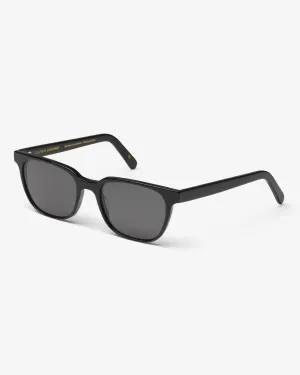 Sunglass 14 - Deep Black Solid - Black