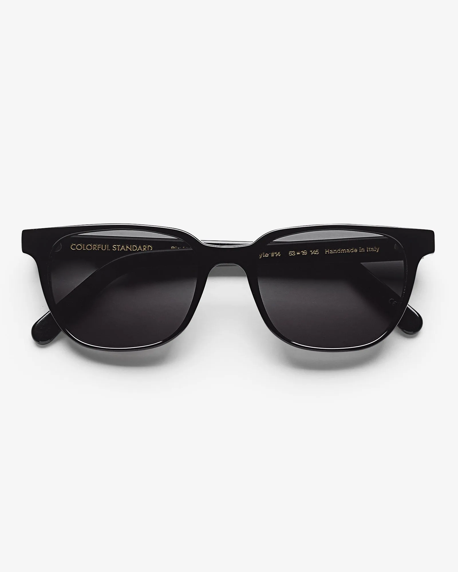 Sunglass 14 - Deep Black Solid - Black