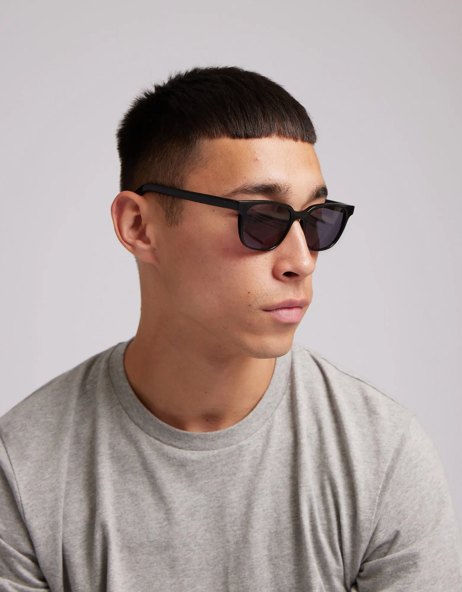 Sunglass 14 - Deep Black Solid - Black
