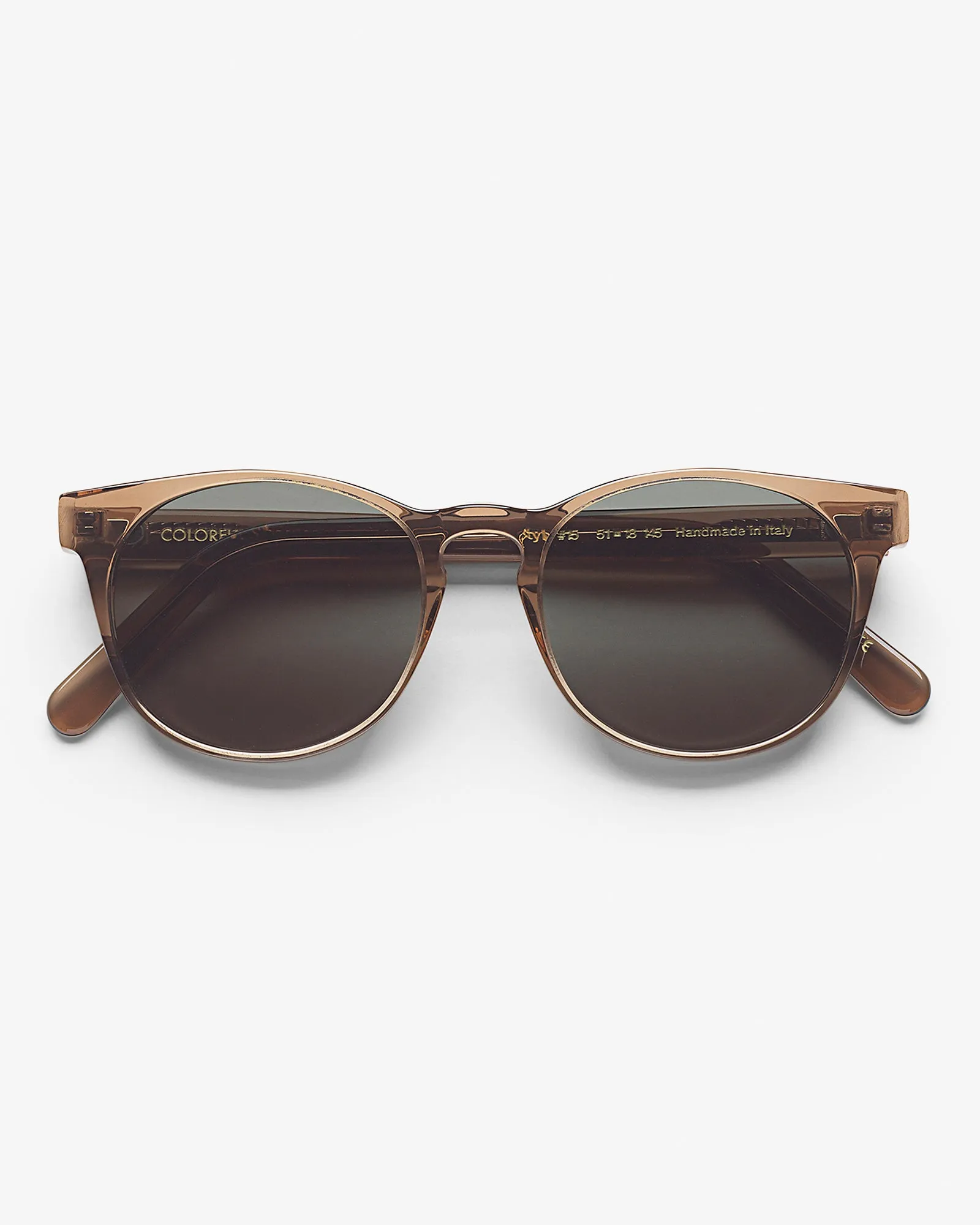Sunglass 15 - Coffee Brown - Green