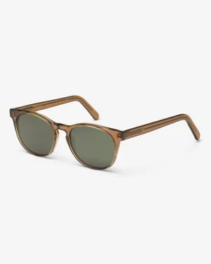 Sunglass 15 - Coffee Brown - Green