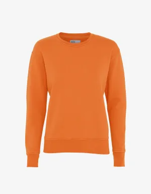 Women Classic Organic Crew - Burned Orange