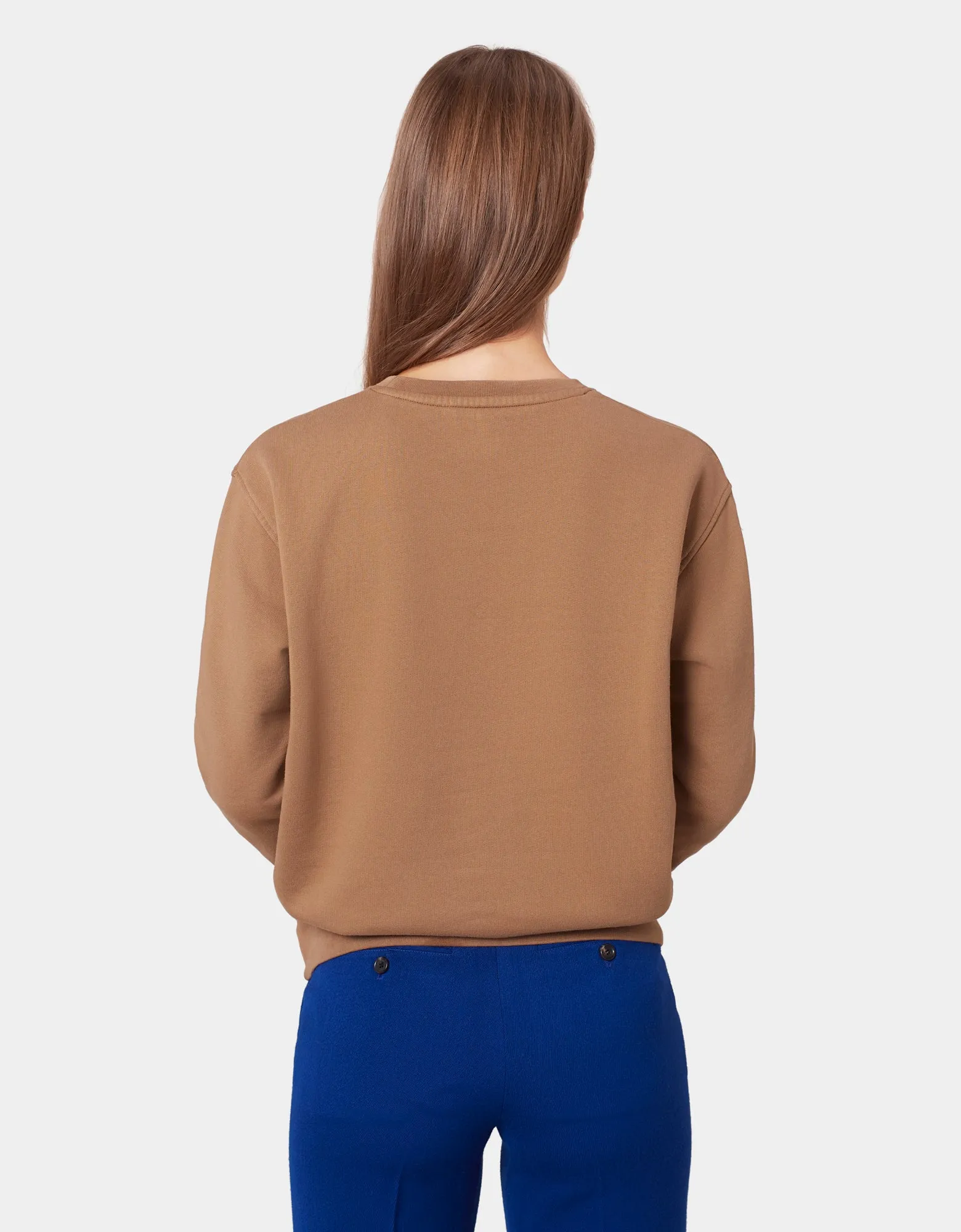 Women Classic Organic Crew - Dusty Olive