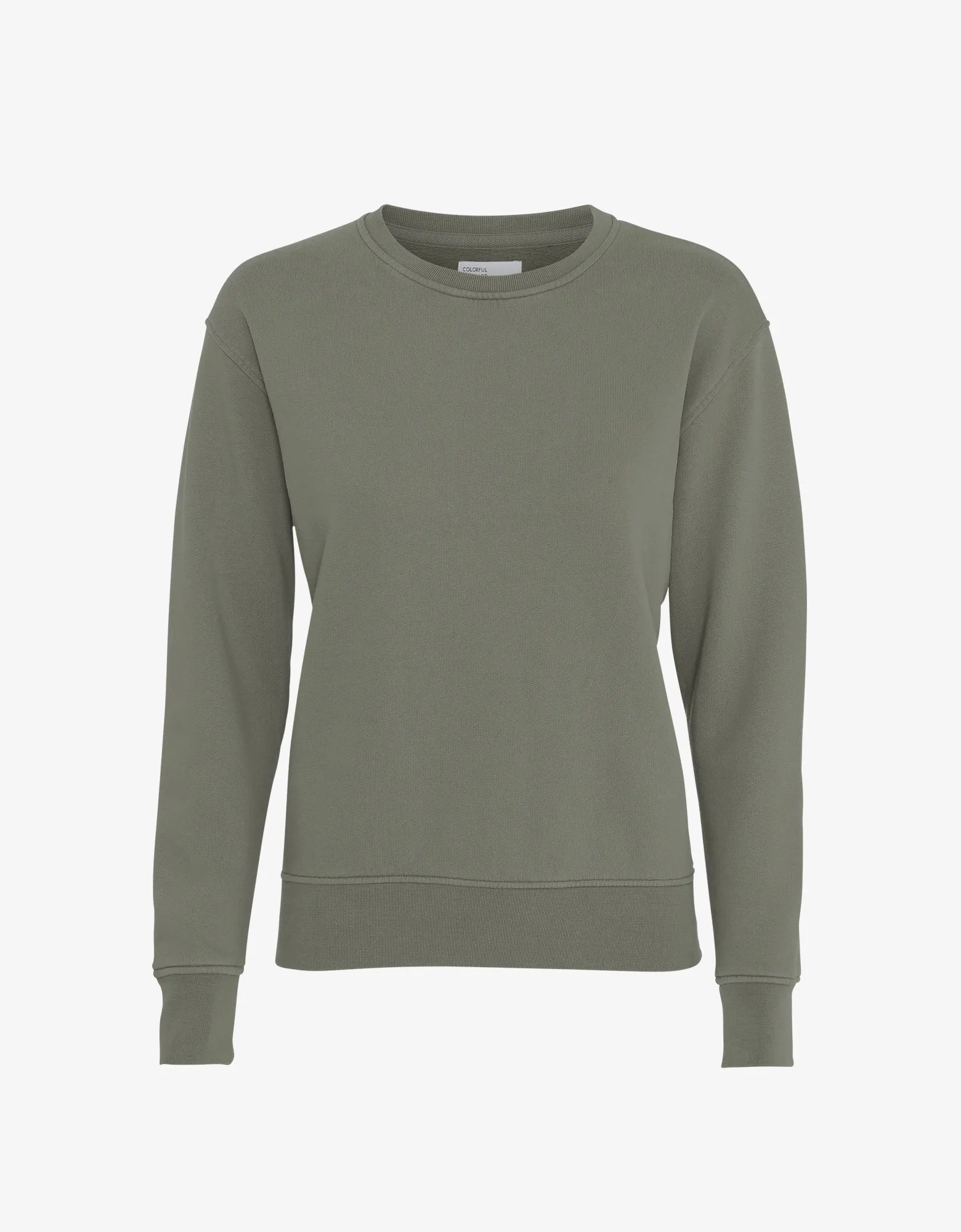 Women Classic Organic Crew - Dusty Olive