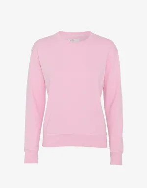 Women Classic Organic Crew - Flamingo Pink