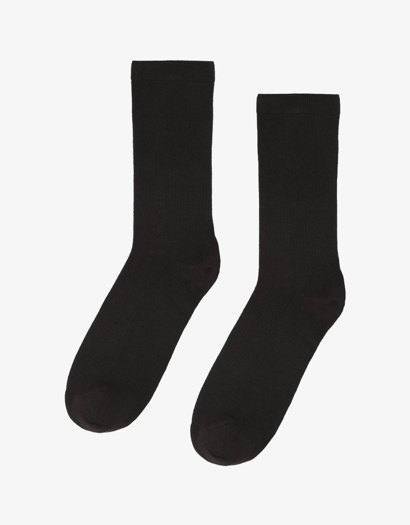 Women Classic Organic Sock - Deep Black
