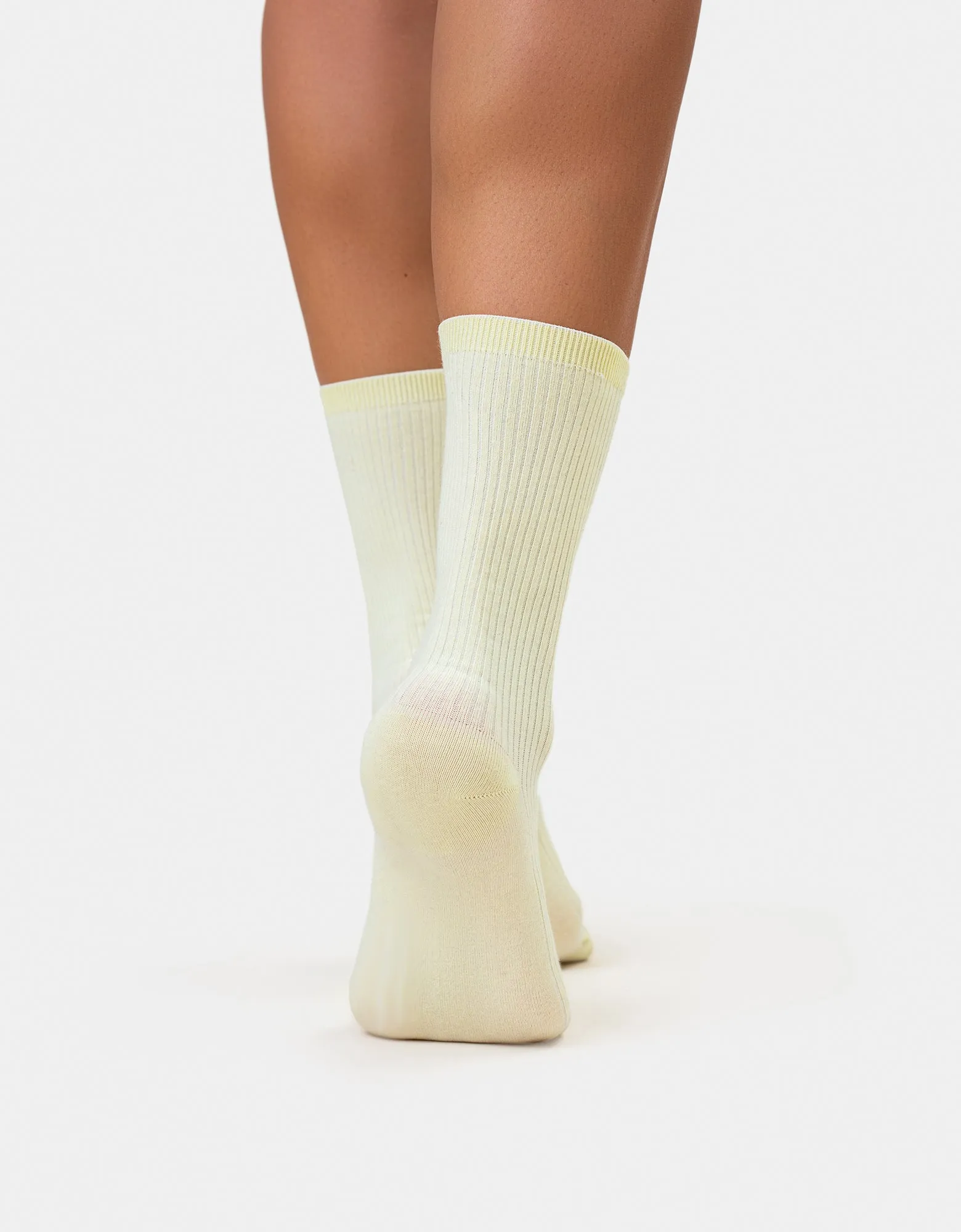 Women Classic Organic Sock - Deep Black