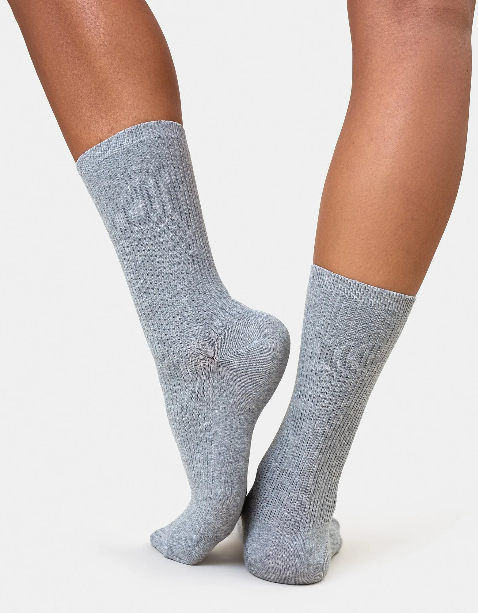 Women Classic Organic Sock - Limestone Grey