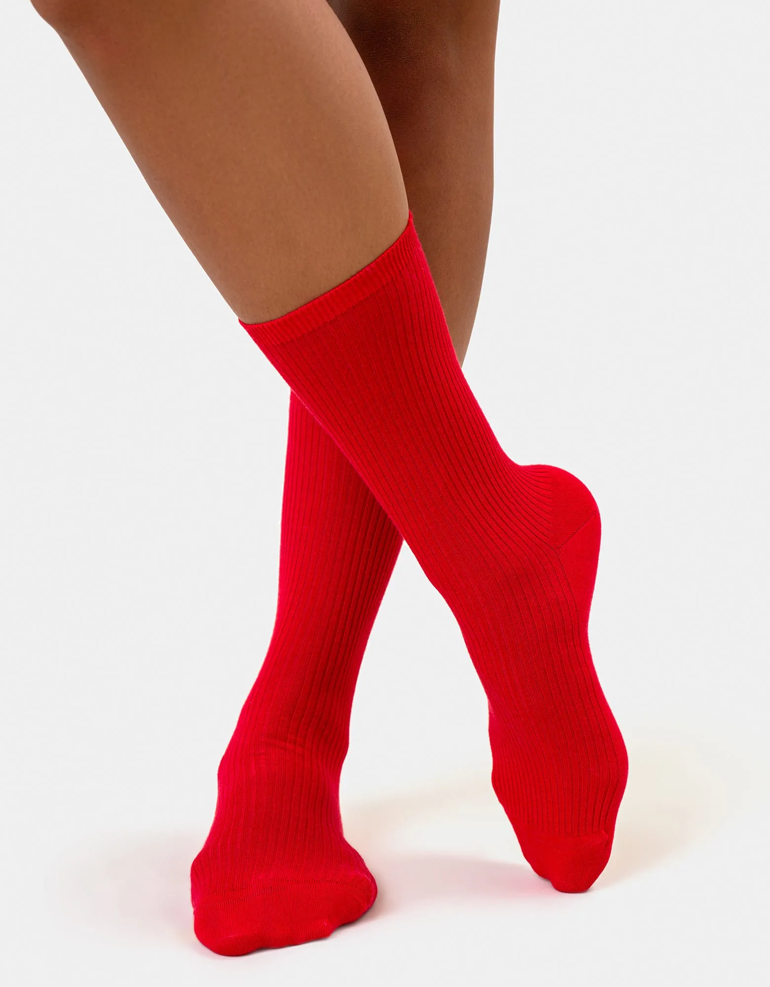 Women Classic Organic Sock - Polar Blue