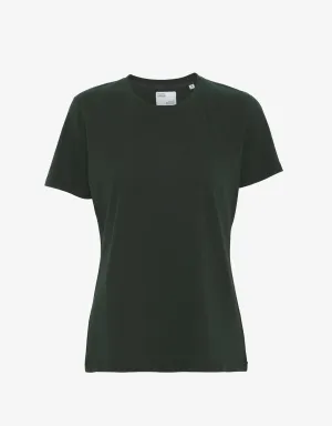 Women Light Organic Tee - Hunter Green