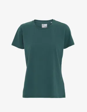 Women Light Organic Tee - Ocean Green
