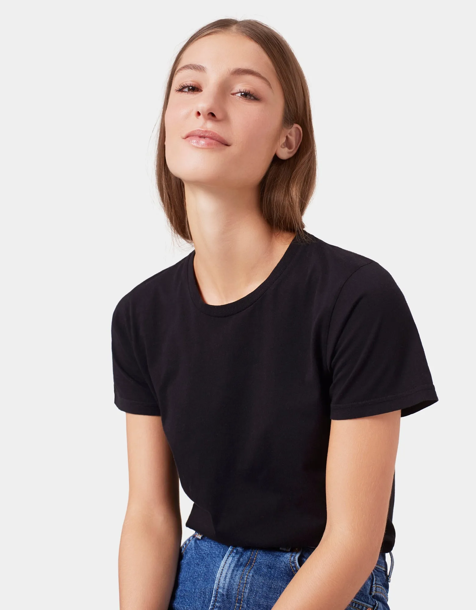Women Light Organic Tee - Raspberry Pink