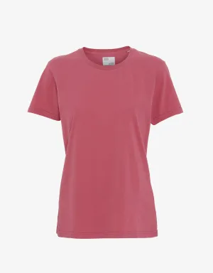 Women Light Organic Tee - Raspberry Pink