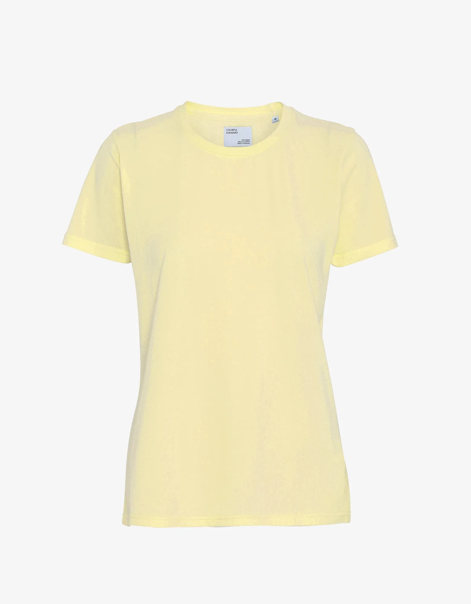 Women Light Organic Tee - Soft Yellow