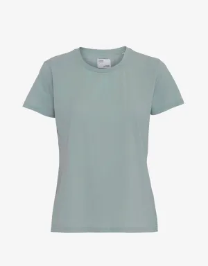 Women Light Organic Tee - Steel Blue
