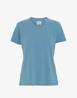 Women Light Organic Tee - Stone Blue
