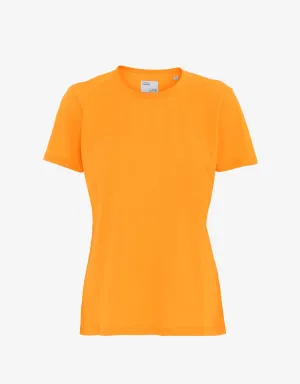 Women Light Organic Tee - Sunny Orange