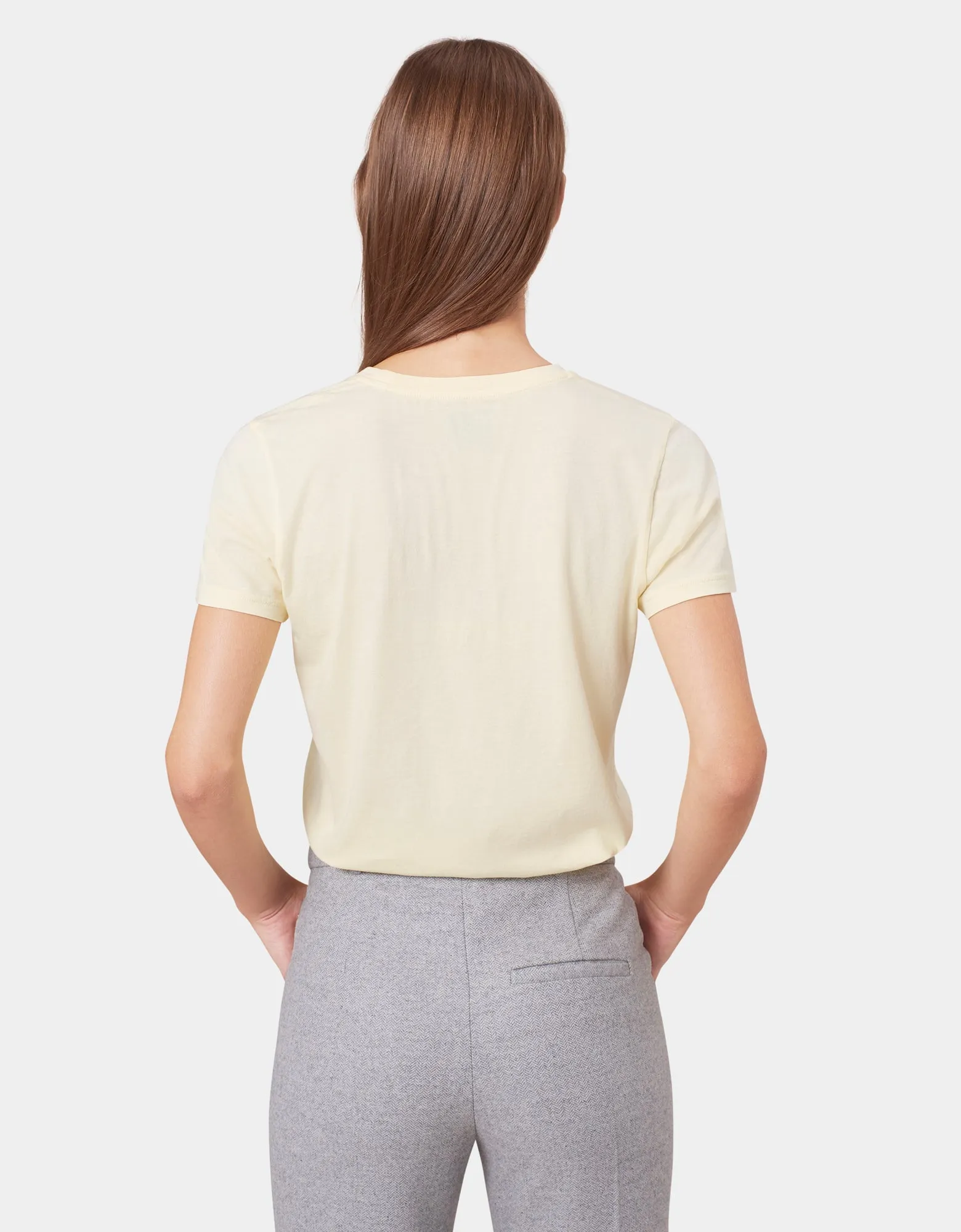 Women Light Organic Tee - Teal Blue
