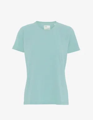 Women Light Organic Tee - Teal Blue
