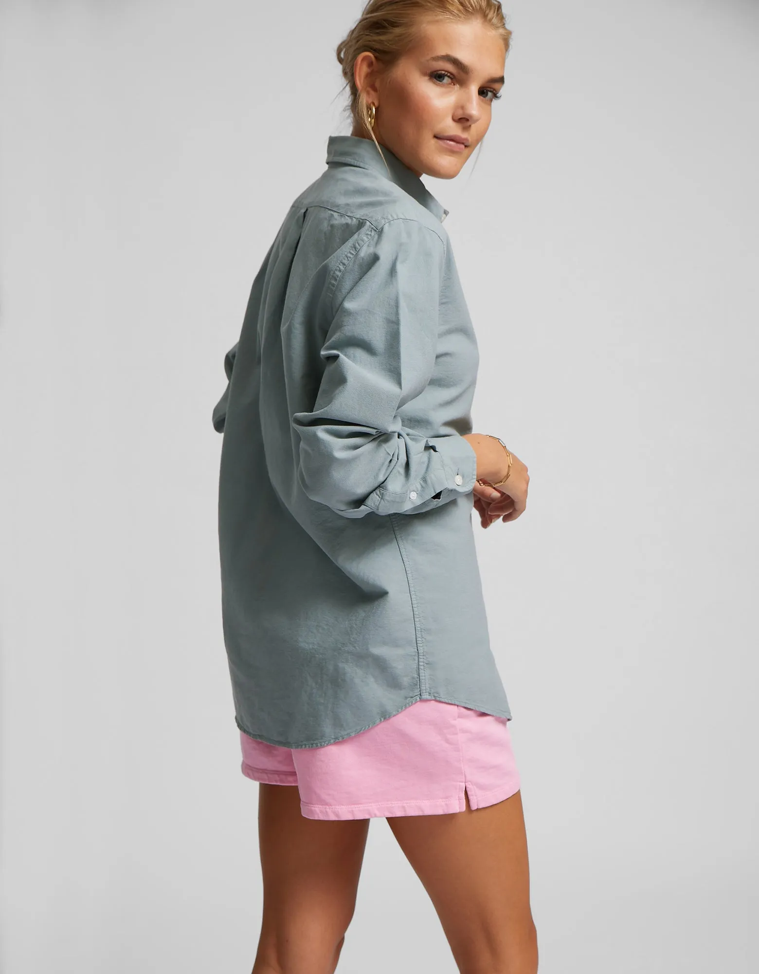 Women Organic Sweatshorts - Bright Coral