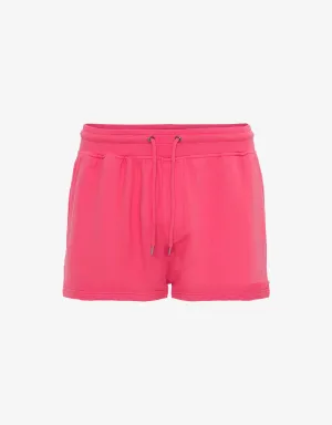 Women Organic Sweatshorts - Bubblegum Pink