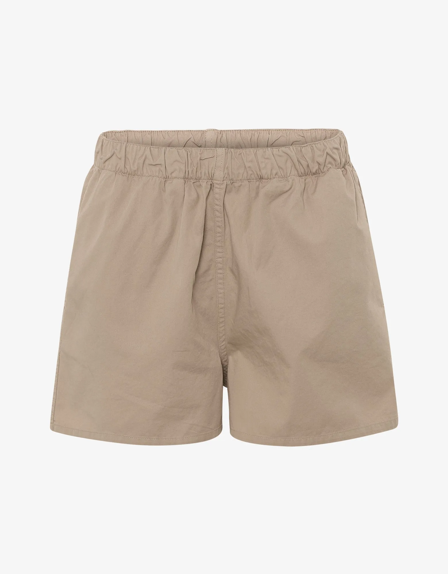 Women Organic Twill Shorts - Desert Khaki